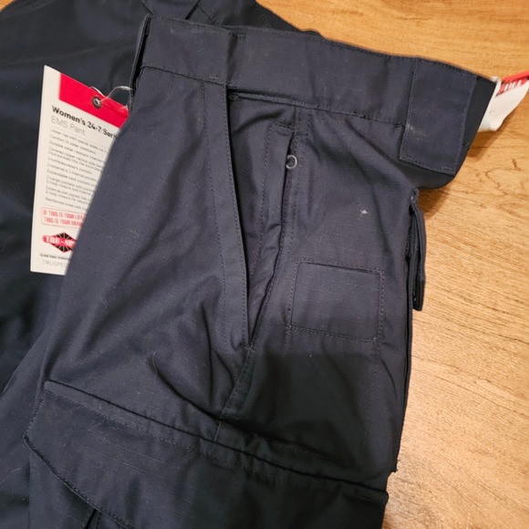 Tru-Spec 24-7 Series Womens EMS Pant Navy Tactical Cargo Work Trouser NWT 22 - Picture 4 of 9